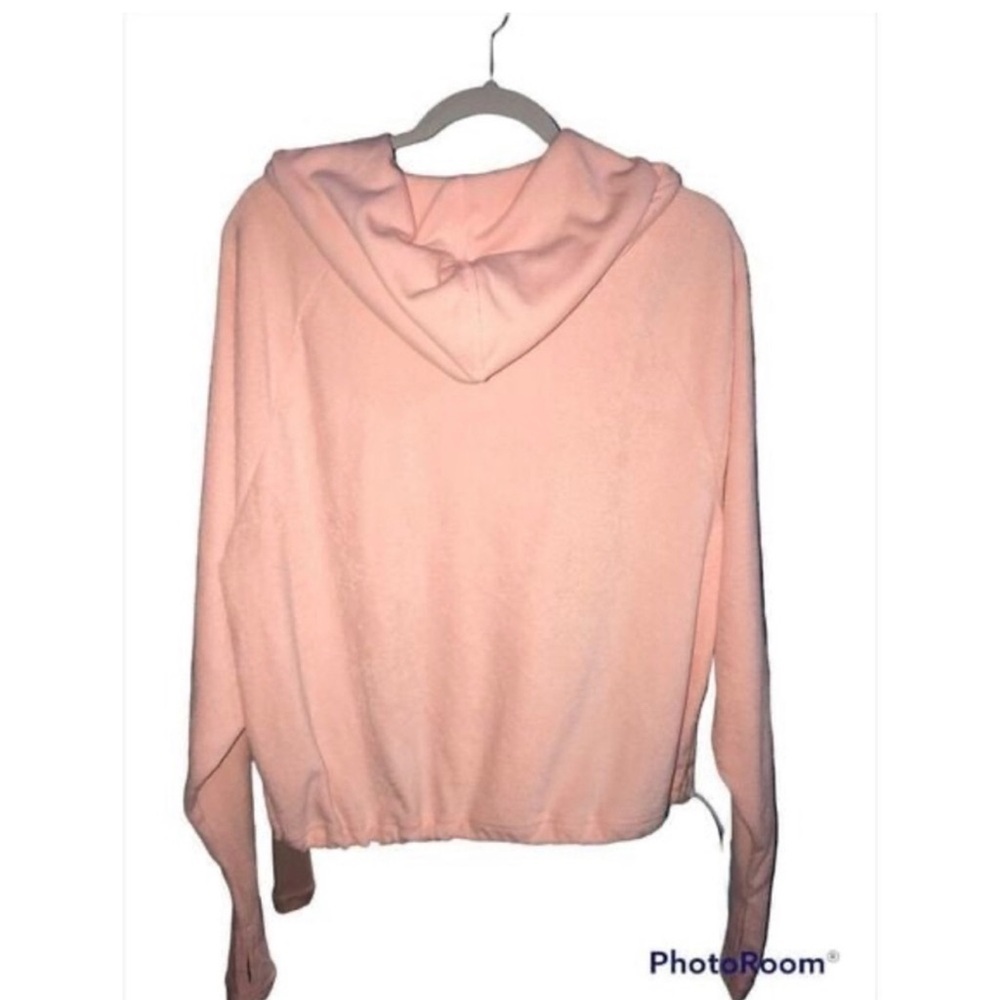 NWT Adidas Women’s Hazcor & Whtmel Coral/White Hoodie Size Medium - Picture 6 of 6